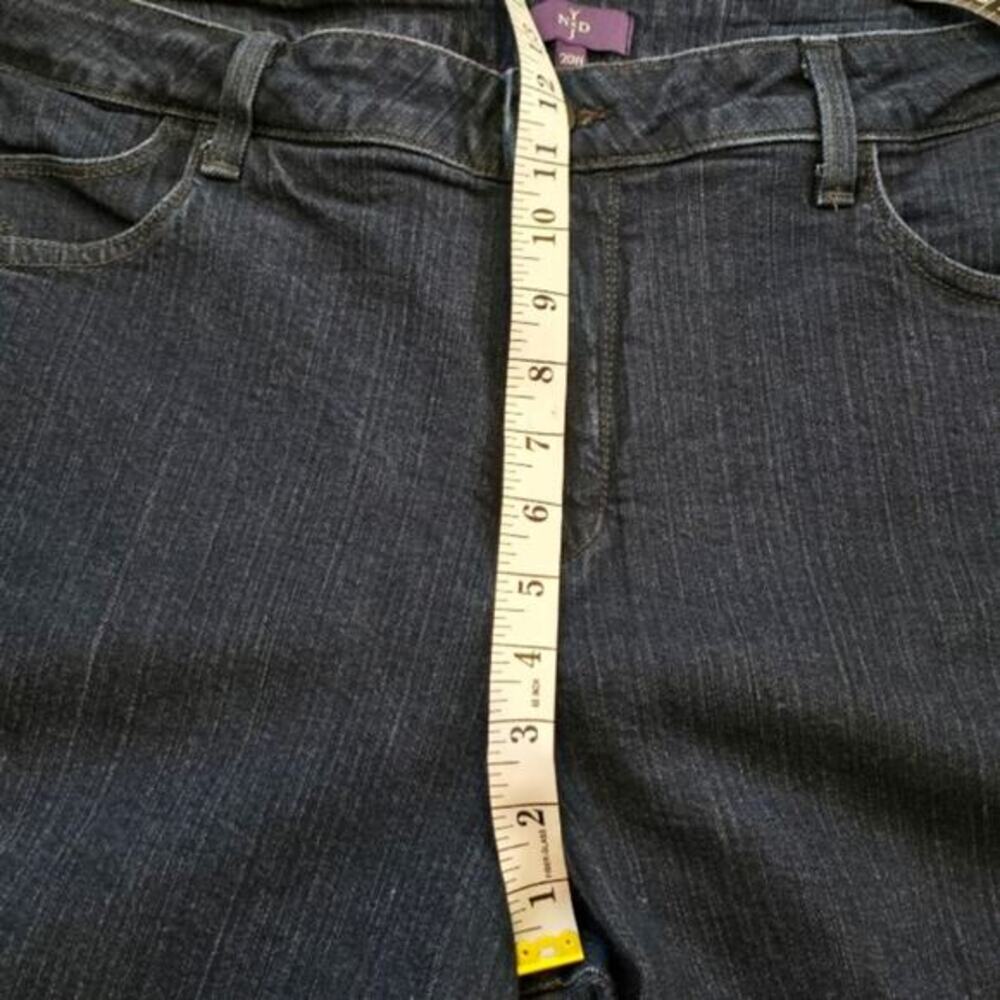 Nydj Not Your Daughter's Jeans Dark Wash HIgh‎ Rise Bootcut Jeans Plus Size 20W - Picture 6 of 11